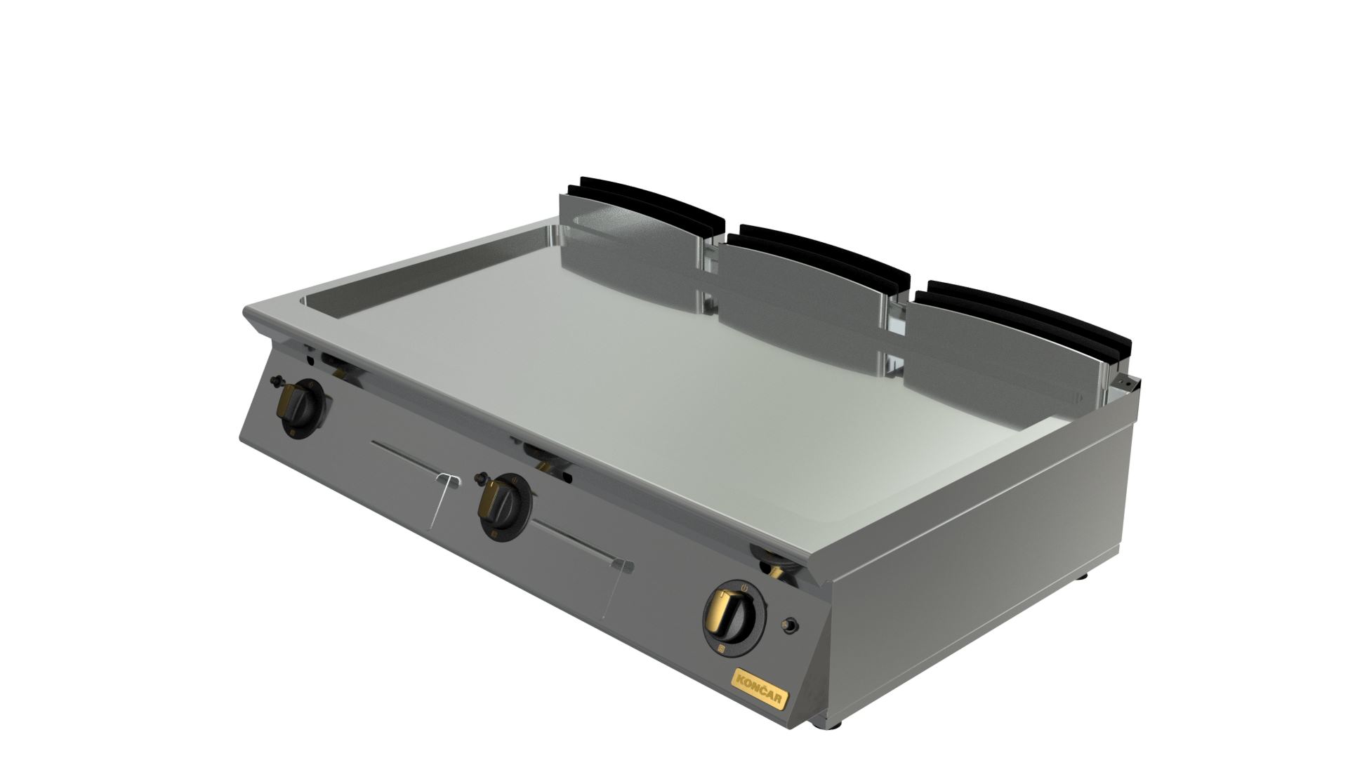 Konex Lux Bakplaat Gas | 120 | Tafelmodel | Glad
